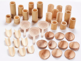 # Natuurlijke speelset, 40-delig