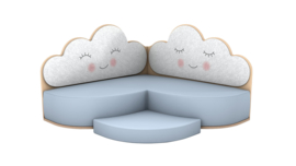 Akoestische Hoeksofa Wolk