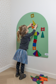 Magnetisch wandbord Bow groen