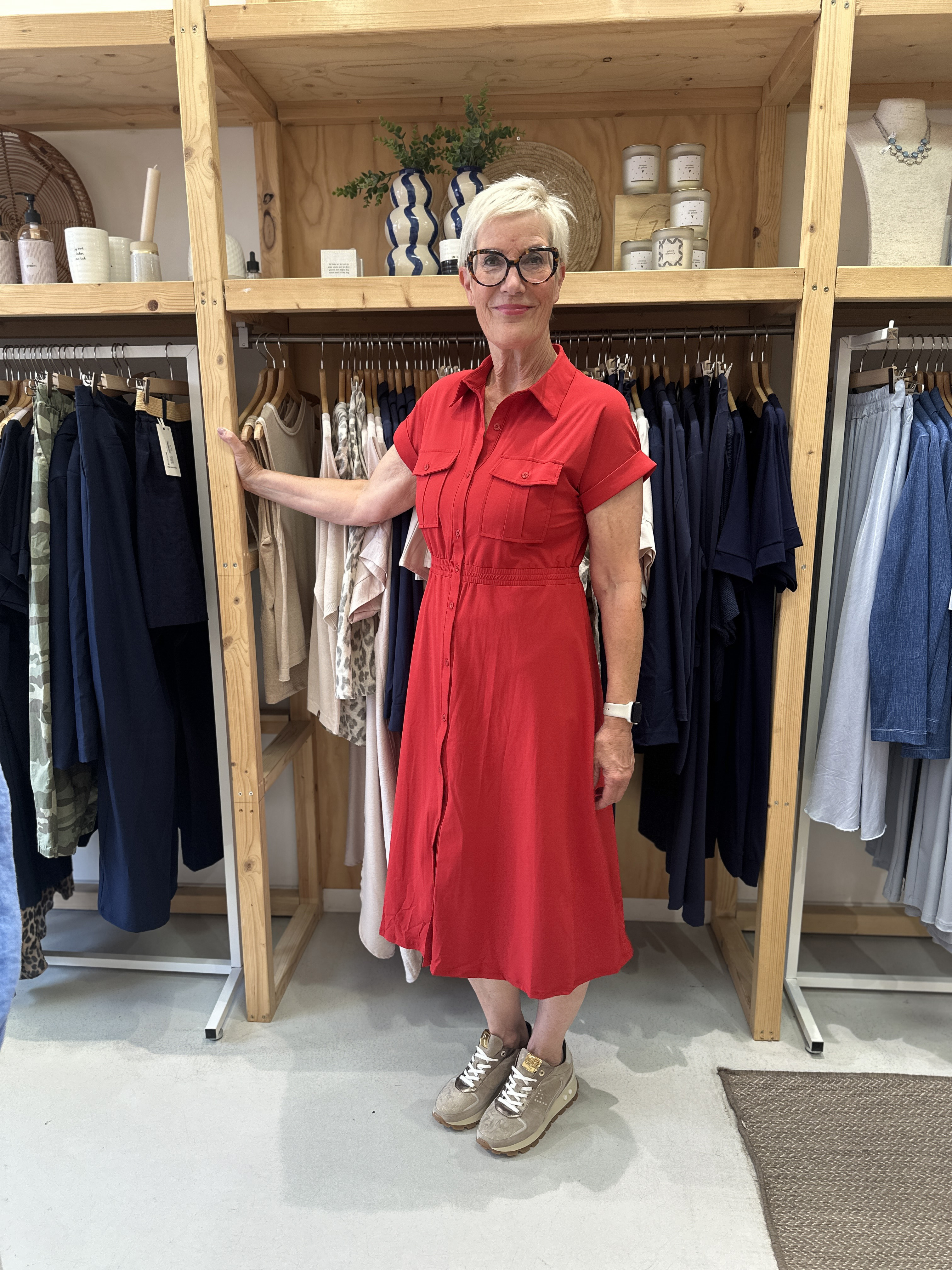 Glammlabel dress Solé red