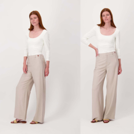 Zusss nette wijde broek softsand