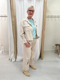 FA Barrel broek Lizz sand