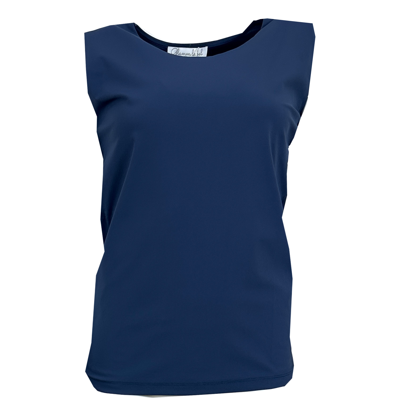 Glammlabel top Bri indigo