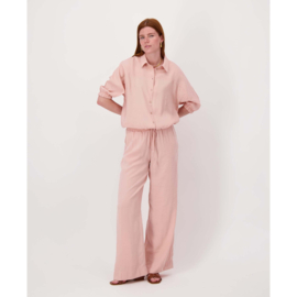 Zusss wijde broek modal crispy pink