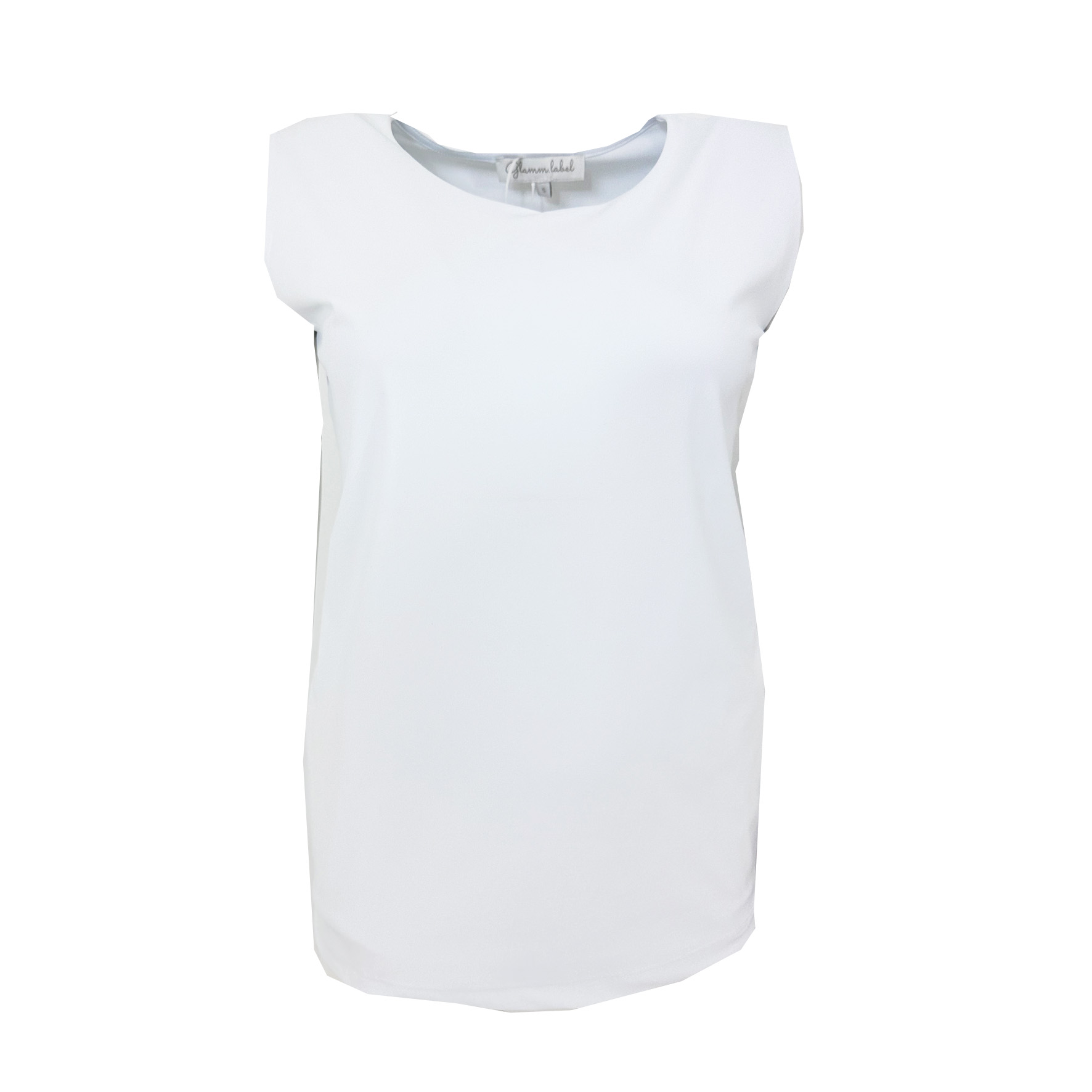 Glammlabel top Bri white