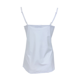 Glammlabel top Alba white