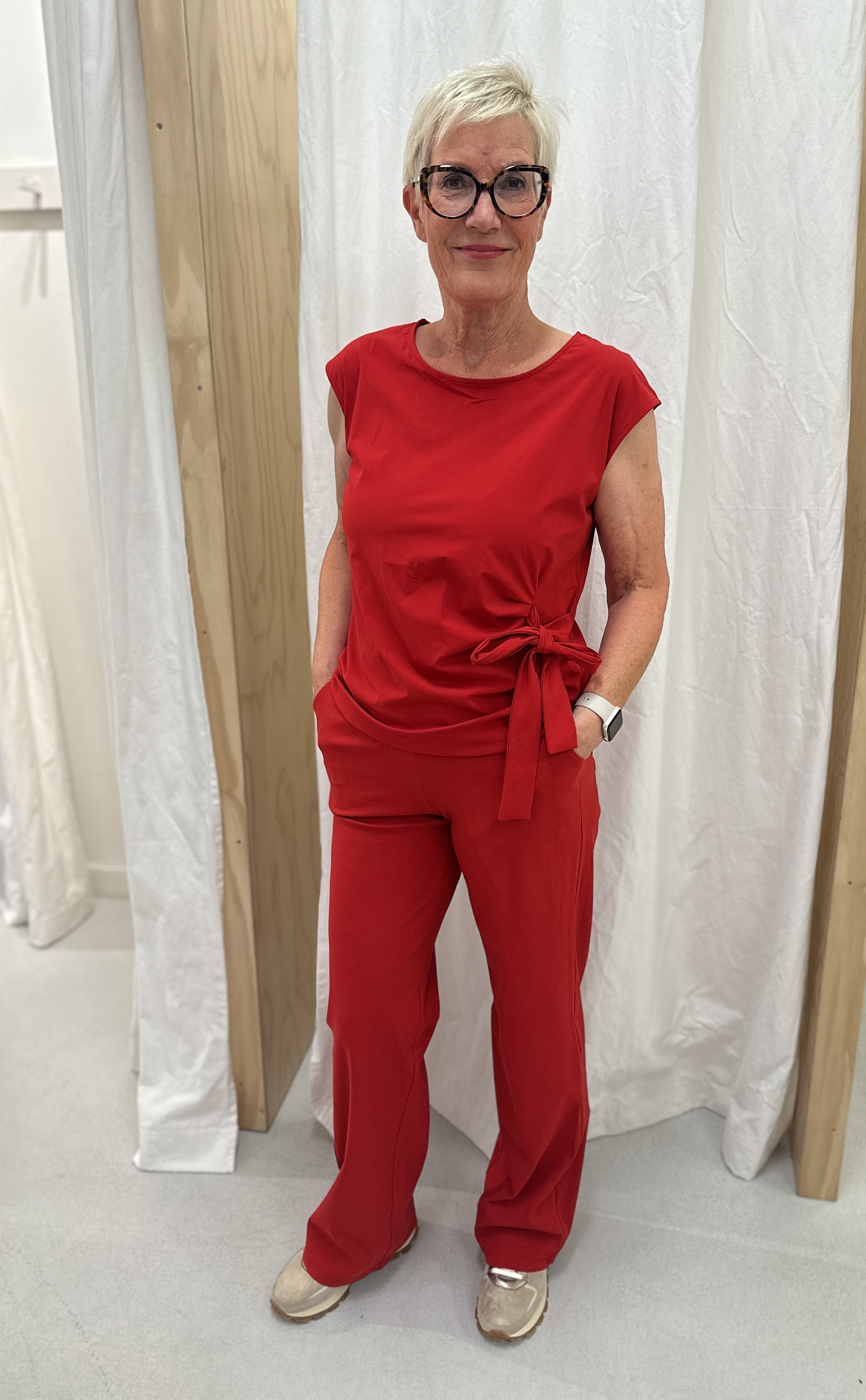 Glammlabel trouser Dominique red