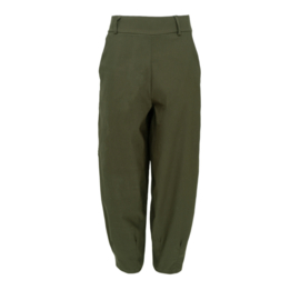BC Beverly barrel pant dark army
