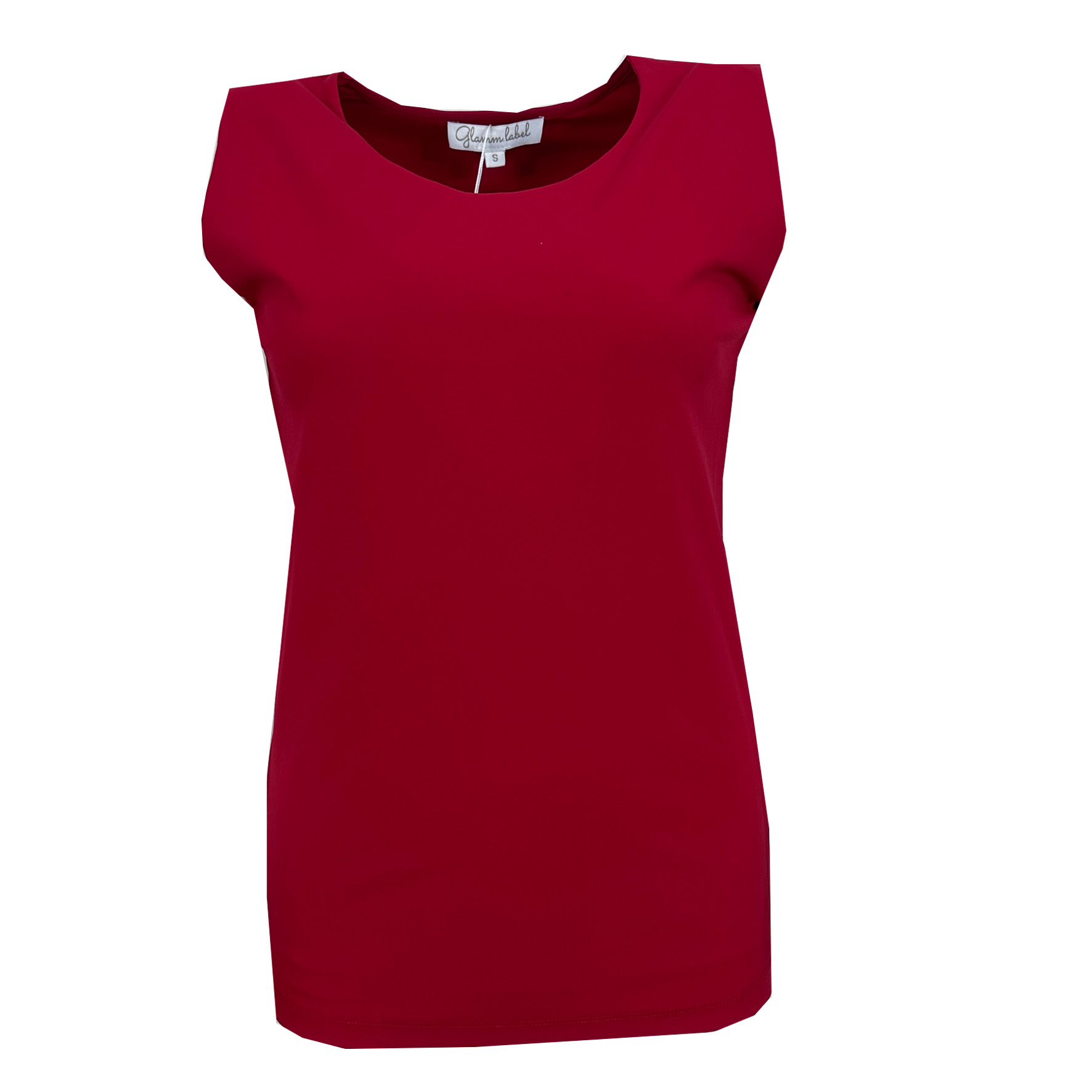 Glammlabel top Bri red