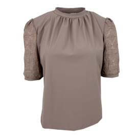 Glammlabel top Loïs havanna