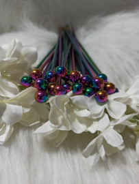Koffie, thee, cocktail lepeltjes  Multicolor