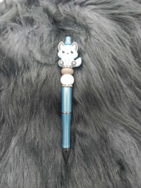 Pen blauwe vos