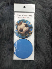 car coaster voetbal