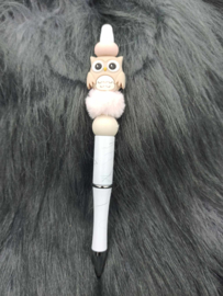 Pen creme uiltje