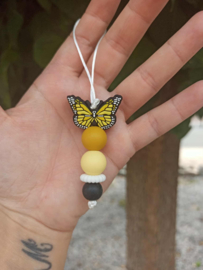 jaszipper gele vlinder