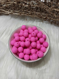 shiny beads pink 15mm