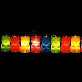 LED lichtslinger DHINK - Candy bear regenboog