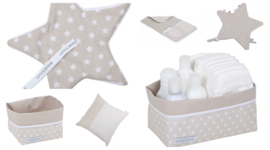 Wieg hoeslaken Little Dutch - Pure & Soft beige