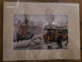 Anton Pieck Kerstkaarten - 3D Onderweg (5 stuks)