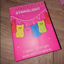 LED lichtslinger DHINK - Candy bear regenboog