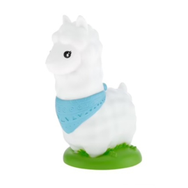 Nachtlampje met timer DHINK - Lama blauw