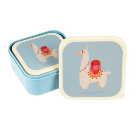 Kinder lunchbox set van 3 Rex London - Dolly Lama