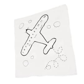 Baby mijlpaal fotodeken - Vliegtuig