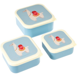 Kinder lunchbox set van 3 Rex London - Dolly Lama