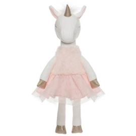 Knuffel ballerina Teddykompaniet unicorn Ella