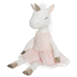 Knuffel ballerina Teddykompaniet unicorn Ella