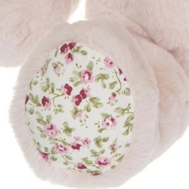 Knuffel konijn met bloemtjes Teddykompaniet Flora roze (35cm)