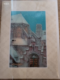 Anton Pieck Kerstkaarten - 3D Winter (5 stuks)