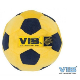 Knuffel voetbal VIB geel
