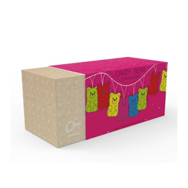 LED lichtslinger DHINK - Candy bear regenboog