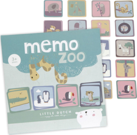 Little Dutch Memory spel - Zoo Animals