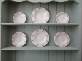 set of plates flora