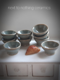 'café au lait' bowl, powderblue