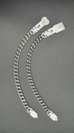 Armband set hart en plaque K&Q