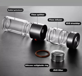TeaTwister Split Thermosfles 400ml