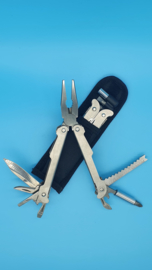 Lederen schede met multitools Combideal 'COOLIO'