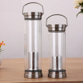 TeaTwister Classic Thermosfles en drinkbeker in 1.  400ml /300ml