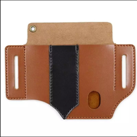 Lederen schede met multitools Combideal 'COWBOY'