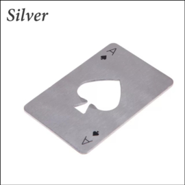 Flesopener Ace of Spades opener Silver
