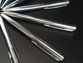 Pen RVS pocket mini 10st.