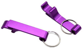 Flesopener graveerbare sleutelhangers 25st.