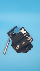 Lederen schede met multitools Combideal 'COOLIO'