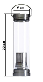 TeaTwister Classic Thermosfles en drinkbeker in 1.  400ml /300ml