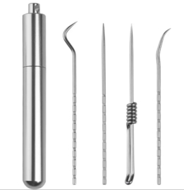 Tandenstokerset RVS professioneel