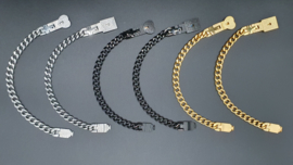 Armband set hart en plaque K&Q