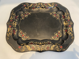 Dienblad metaal, oud
